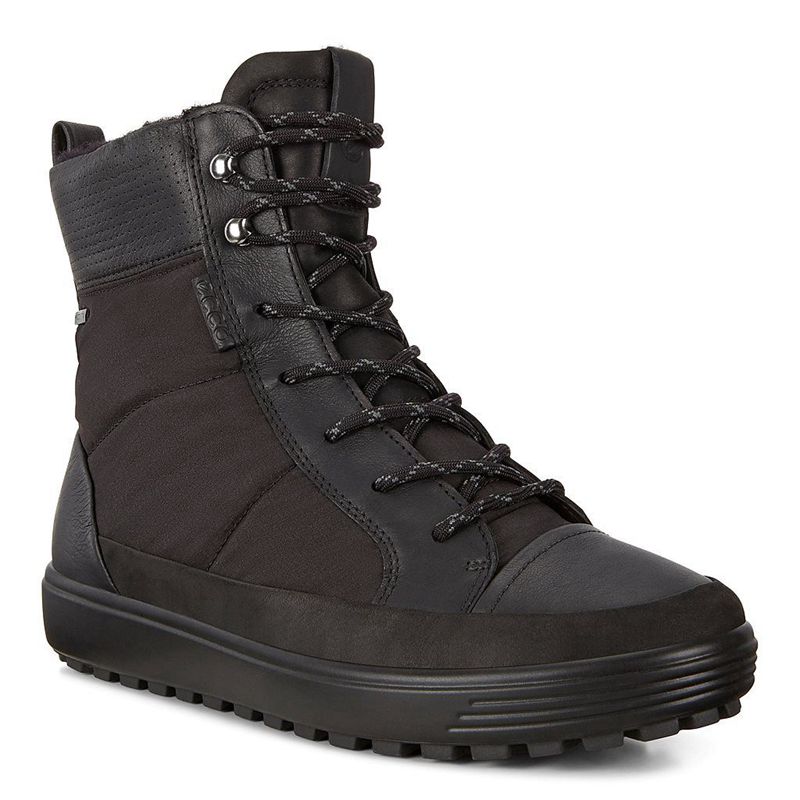 Women Ecco Soft 7 Tred W - Gore-Tex Black - India BYMGQF940